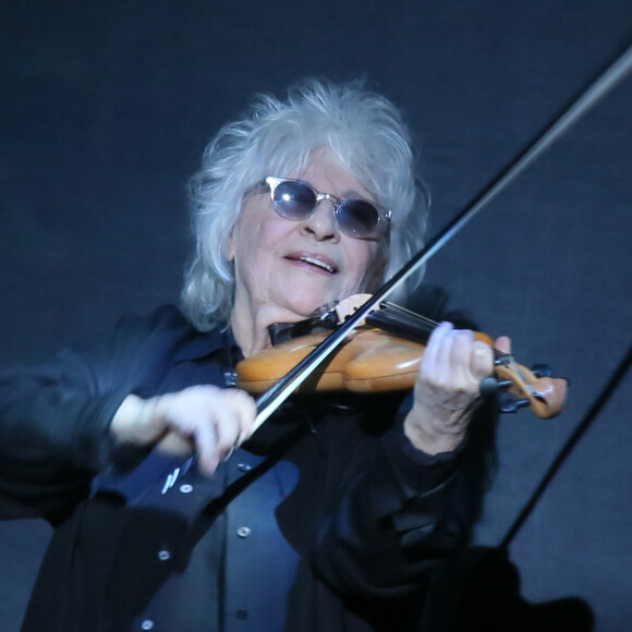 Le spectacle de Catherine Lara et Giuliano Peparini: "Bô, le voyage musical" au théâtre du 13ème Art à Paris, le 8 mars 2018. © CVS/Bestimage