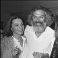  Archives- Georges Moustaki et Catherine Lara en 1976.  