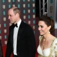 Le prince William, duc de Cambridge et Catherine Kate Middleton, la duchesse de Cambridge - 73e cérémonie des British Academy Film Awards (BAFTA) au Royal Albert Hall à Londres, le 2 février 2020.