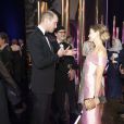 Le prince William, duc de Cambridge et Renée Zellweger lors de la 73e cérémonie des British Academy Film Awards (BAFTA) au Royal Albert Hall à Londres, le 2 février 2020.