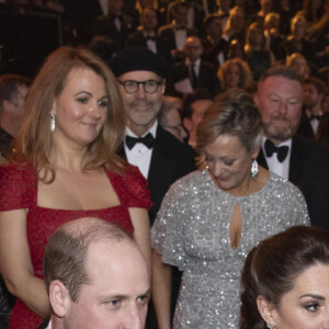 Le prince William, duc de Cambridge et Catherine Kate Middleton, la duchesse de Cambridge lors de la 73e cérémonie des British Academy Film Awards (BAFTA) au Royal Albert Hall à Londres, le 2 février 2020.