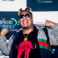 Exclusif - Naza (Jean-Désiré Sosso Dzabatou) au photocall de la 8ème édition du concert caritatif "Une nuit à Makala" organisé pour l'association "Les orphelins de Makala" au Zénith de Lille, France, le 19 mars 2019. Le footballeur R.Mavuba fait une fois de plus le pari que la générosité des artistes, des personnalités et des sportifs présents rencontrera celle de milliers de spectateurs. Musique, danse et humour sont au programme durant plus de 3h. Créée par Rio Mavuba, la fondation a vu le jour le 23 avril 2009. Elle a pour but l'encadrement, l'hébergement et la scolarisation de jeunes orphelins issus du quartier dont est originaire le père du footballeur : Makala à Kinshasa en République Démocratique du Congo. Par les fonds récoltés et l'aide précieuse des partenaires bénévoles, le concert caritatif apporte un financement conséquent aux actions réalisées sur place : aménagement et équipements de l'orphelinat, accès à la scolarité et aux loisirs, soins médicaux, etc... © Stéphane Vansteenkiste/Bestimage