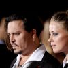 Johnny Depp et Amber Heard assistent à la première du film "The Danish Girl". à Los Angeles. Le 21 novembre 2015. @Lionel Hahn/ABACAPRESS.COM