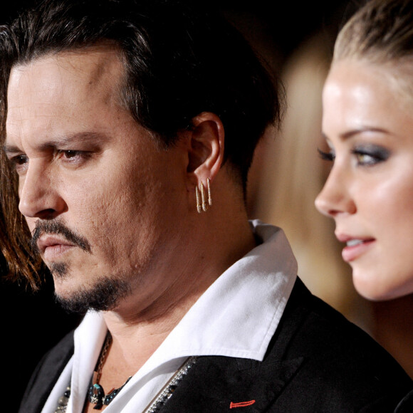 Johnny Depp et Amber Heard assistent à la première du film "The Danish Girl". à Los Angeles. Le 21 novembre 2015. @Lionel Hahn/ABACAPRESS.COM