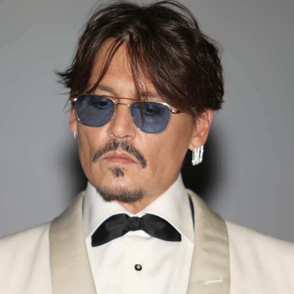 Johnny Depp - Cérémonie d'hommage à l'acteur Johnny Depp pour l'ensemble de sa carrière juste avant la projection du film "Waiting For The Barbarians" lors du 45e festival du Cinéma Américain de Deauville le 8 septembre 2019. © Denis Guignebourg/Bestimage