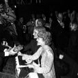Kirk Douglas est décédé à 103 ans, le 5 février 2020 - Archives - Kirk Douglas (Cesar d'honneur) avec son fils et sa femme Anne Buydens.