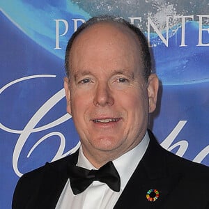 Le prince Albert II de Monaco - Soirée de gala "Global Ocean" à Hollywood le 6 février 2020.