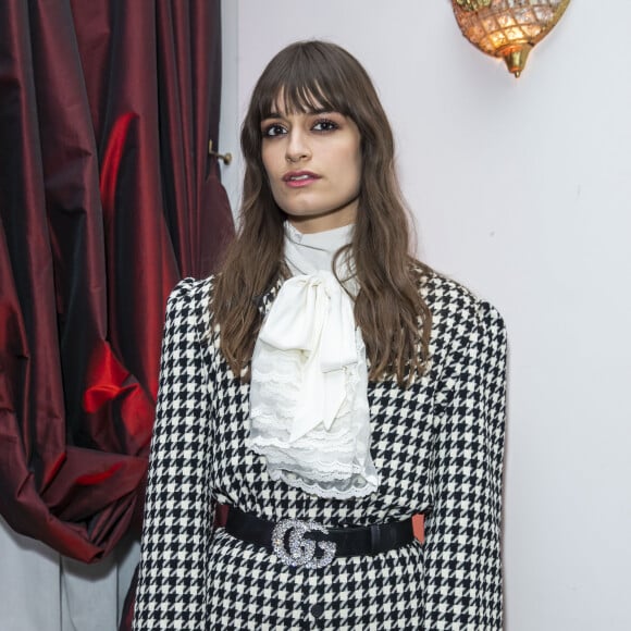 Clara Luciani - Dîner de gala de l'association AEM (Un Avenir pour les Enfants du Monde) au bénéfice des enfants du Rwanda organisé par B.Djian au Pavillon Ledoyen à Paris, France, le 12 décembre 2019. © Olivier Borde/Bestimage