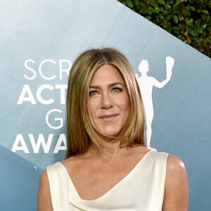 Jennifer Aniston lors de la 26e cérémonie des Screen Actors Guild Awards ("SAG Awards") au Shrine Auditorium à Los Angeles, le 19 janvier 2020.