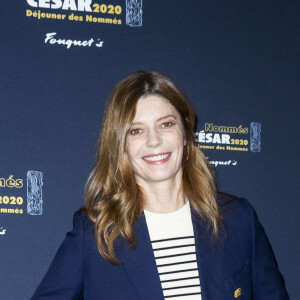 Chiara Mastroianni (nomination meilleure actrice "Chambre 212" lors du photocall du "Déjeuner des Nommés de la 45ème édition des César 2020" au restaurant le Fouquet's à Paris, France, le 9 février 2020. © Olivier Borde/Bestimage