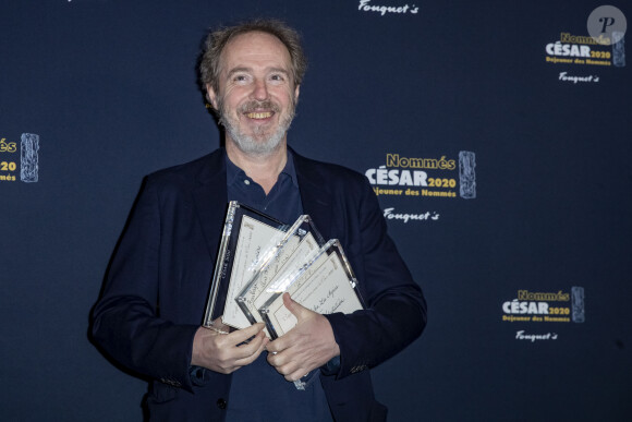 Arnaud Desplechin (nomination meilleur réalisateur, meilleur film et meilleure adaptation "Roubaix, une lumière") lors du photocall du "Déjeuner des Nommés de la 45ème édition des César 2020" au restaurant le Fouquet's à Paris, France, le 9 février 2020. © Olivier Borde/Bestimage