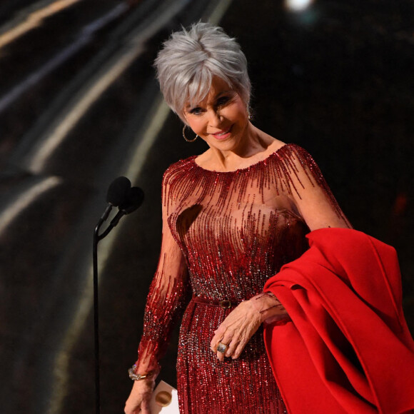 Jane Fonda lors de 92ème cérémonie des Oscars 2020 au Hollywood and Highland à Los Angeles, Californie, Etats-Unis, le 9 février 2020. Photo : Robert Deutsch-USA TODAY/SPUS/ABACAPRESS.COM