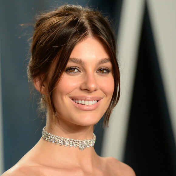Camila Morrone - People à la soirée "Vanity Fair Oscar Party" après la 92ème cérémonie des Oscars au Wallis Annenberg Center for the Performing Arts à Los Angeles, le 9 février 2020.
