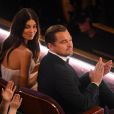 Leonardo DiCaprio et Camila Morrone à la cérémonie des Oscars le 9 février 2020 à Los Angeles.