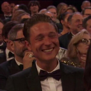 Leonardo DiCaprio et Camila Morrone à la cérémonie des Oscars le 9 février 2020 à Los Angeles.
