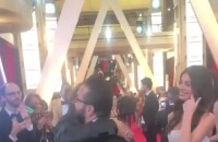 Al Pacino retrouve son ex-belle-fille Camila Morrone sur le tapis rouge des Oscars le 9 février 2020 à Los Angeles.