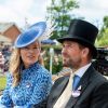 Peter et Autumn Phillips - La famille royale d'Angleterre lors du Royal Ascot 2018 à l'hippodrome d'Ascot dans le Berkshire. Le 20 juin 2018.