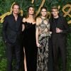 Info - Presley Gerber, le fils de Cindy Crawford, arrêté pour conduite en état d'ivresse - Rande Gerber avec sa femme Cindy Crawford et ses enfants Kaia Gerber et Presley Gerber à la soirée British Fashion Awards 2018 au Royal Albert Hall à Londres, le 10 décembre 2018  The British Fashion Awards 2018 held at the Royal Albert Hall in London. 10th december 201810/12/2018 - Londres