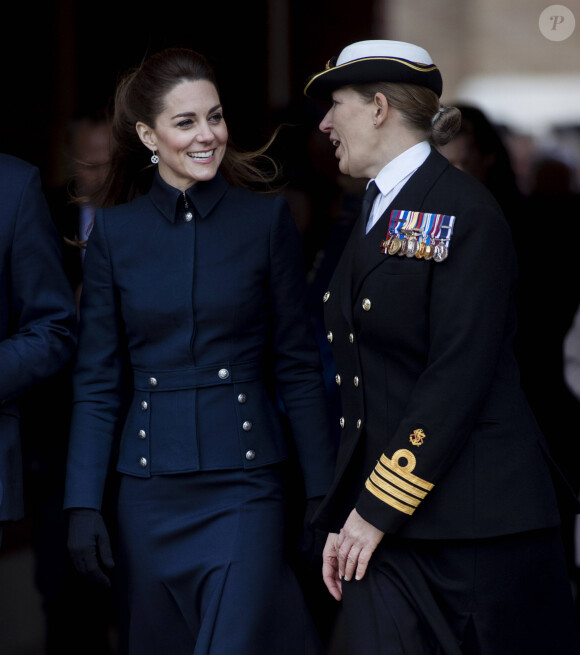 Catherine (Kate) Middleton, duchesse de Cambridge - Visite au centre de réadaptation médicale de la défense Stanford Hall, Loughborough, le 11 février 2020 où ils ont rencontré des patients et du personnel et ont visité le gymnase et atelier de prothèse.