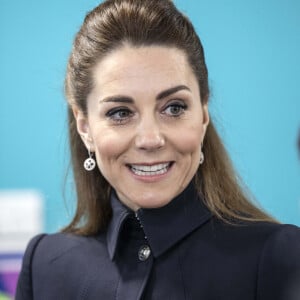 Catherine (Kate) Middleton, duchesse de Cambridge - Visite au centre de réadaptation médicale de la défense Stanford Hall, Loughborough, le 11 février 2020 où ils ont rencontré des patients et du personnel et ont visité le gymnase et atelier de prothèse.