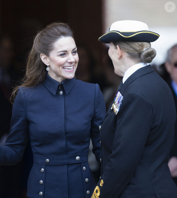 Catherine (Kate) Middleton, duchesse de Cambridge - Visite du Centre de réadaptation médicale de la défense à Stanford, Leicestershire le 11 février 2020.