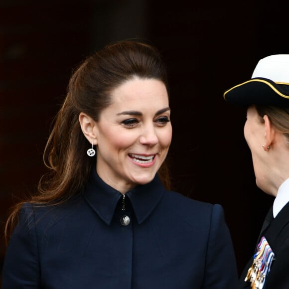 Catherine (Kate) Middleton, duchesse de Cambridge - Visite du Centre de réadaptation médicale de la défense à Stanford, Leicestershire le 11 février 2020.