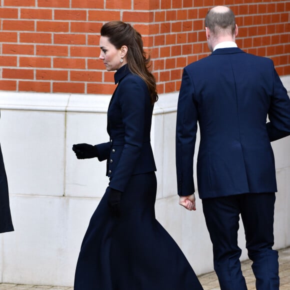 Le prince William, duc de Cambridge, et Catherine (Kate) Middleton, duchesse de Cambridge - Visite du Centre de réadaptation médicale de la défense à Stanford, Leicestershire le 11 février 2020.