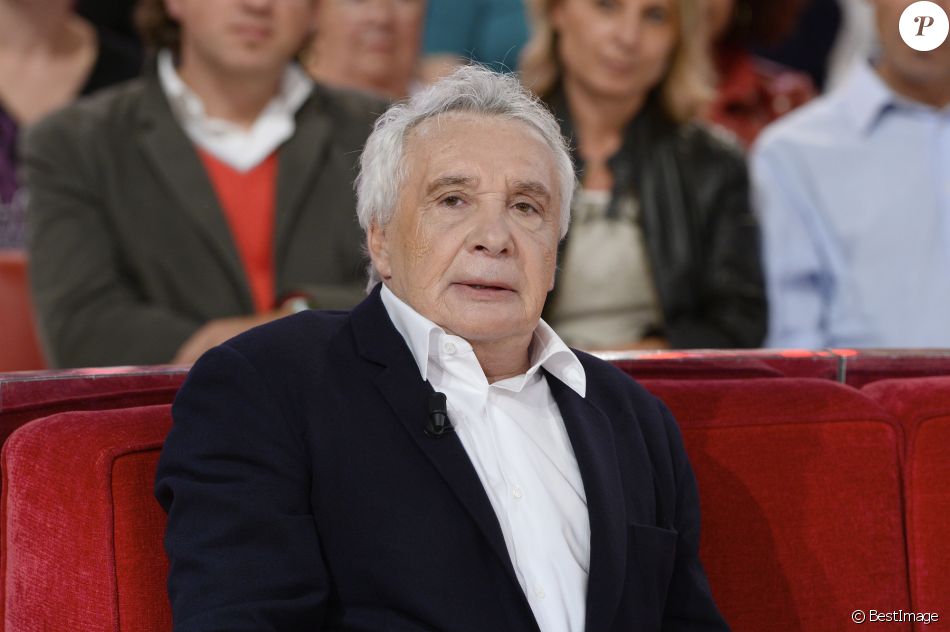Michel Sardou Enregistrement de l'émission Vivement Dimanche Spéciale Les enfants du Top 50
