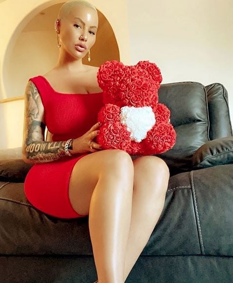 Amber Rose. Janvier 2020.