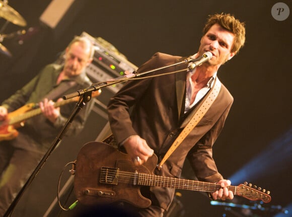Johan Ledoux, du groupe de rock français Blankass, en concert à Nice le 31 mai 2008. Photo de Guillaume Laurent/Alamo/ABACAPRESS.COM