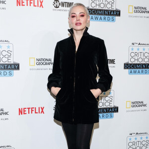 Rose McGowan à la 4ème soirée annuelle du Critic Choice Documentary Awards à New York, le 10 novembre 2019