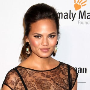 Chrissy Teigen - People au gala de la fondation Somaly Mam a New York, le 17 octobre 2012.