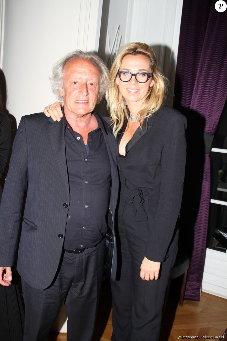 Didier Barbelivien Et Anais En Couple Exclusif - Didier Barbelivien et sa femme Laure - Soirée au Studio