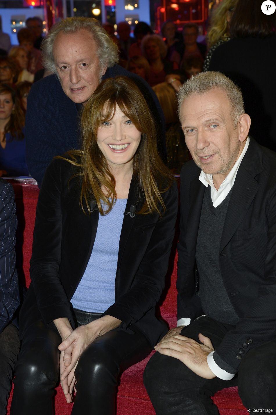 Didier Barbelivien, Carla Bruni et Jean Paul Gaultier - Carla Bruni