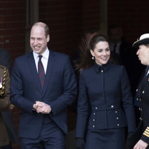 Le prince William, duc de Cambridge, et Catherine (Kate) Middleton, duchesse de Cambridge - Visite du Centre de réadaptation médicale de la défense à Stanford, Leicestershire le 11 février 2020.