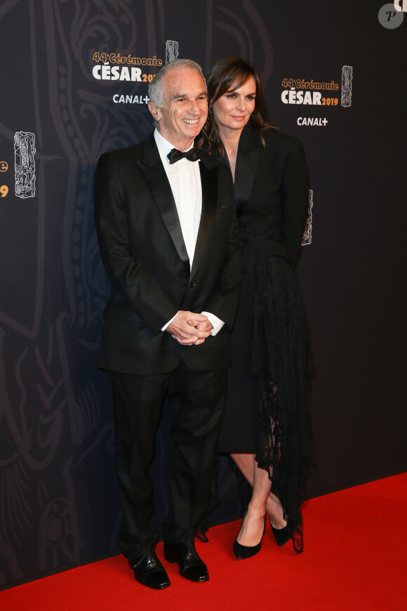Alain Terzian et sa femme Brune de Margerie - Photocall de la 44ème cérémonie des César à la salle Pleyel à Paris. Le 22 février 2019 © Borde-Jacovides / Bestimage