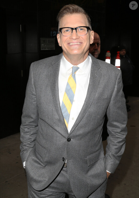 Drew Carey - Personnalités qui vont participer à l'émission "Good Morning America" à New York, le 22 avril 2014.
