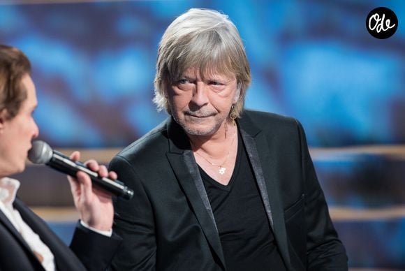Bénabar et le chanteur Renaud - Tournage de l'émission "Merci Renaud" dans les studios de la Plaine Saint-Denis © Cyril Moreau / Bestimage