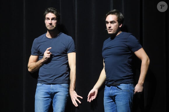 Exclusif - Filage du show "Kevin & Tom" (Kevin Levy et Tom Leeb) à la Salle Pleyel à Paris le 19 janvier 2019. © Coadic Guirec/Bestimage