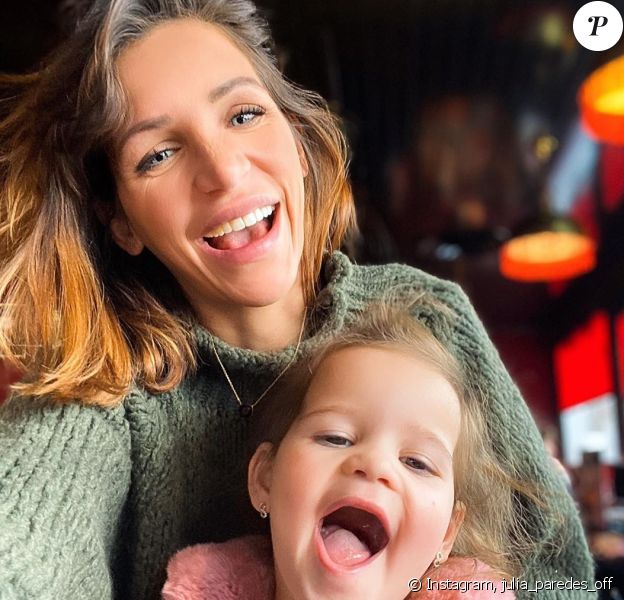 Julia Paredes radieuse avec Luna, le 15 décembre 2019, sur Instagram