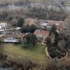 Exclusif - Vue aérienne de la maison de George Clooney et sa femme Amal Alamuddin dans le Berkshire en Angleterre. Le 28 janvier 2017
