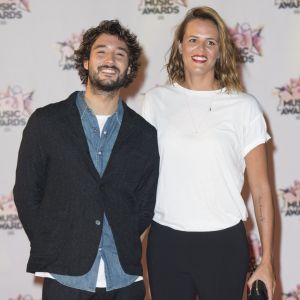 Laure Manaudou et Jérémy Frérot - Arrivées à la 17ème cérémonie des NRJ Music Awards 2015 au Palais des Festivals à Cannes, le 7 novembre 2015.