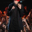 Tyler Joseph, du groupe Twenty One Pilots, aux MTV Video Music Awards au Microsoft Theater de Lons Angeles. le 30 août 2015. @Frank Micelotta/PictureGroup/ABACAPRESS.COM