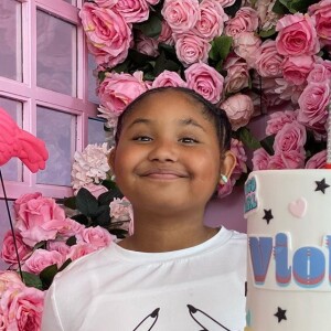 Violet (10 ans), la fille de Christina Milian, sur Instagram. Anniversaire le 24 février 2020.