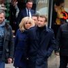 Emmanuel Macron et sa femme Brigitte passent le week-end de la Toussaint à Honfleur dans le Calvados. Le 2 novembre 2019.