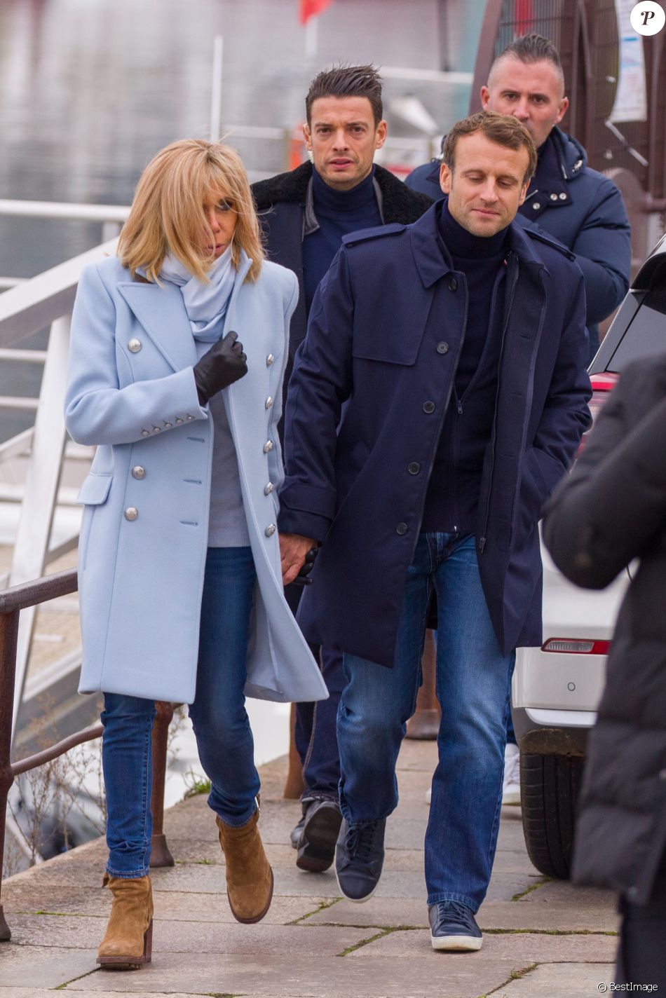 Le président Emmanuel Macron et sa femme Brigitte passent le week-end ...