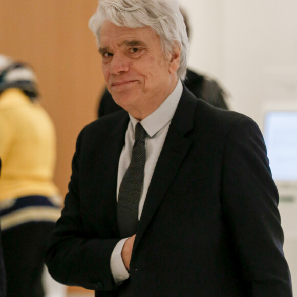 Bernard Tapie - Arrivées au Tribunal de Paris, Batignolles - 11e chambre correctionnelle, 2e section pour le procès de Bernard Tapie le 18 mars 2019.