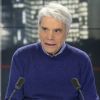 Exclusif - Bernard Tapie en interview sur BFM TV. Le 20 janvier 2020. @Jérome Domine/ABACAPRESS.COM