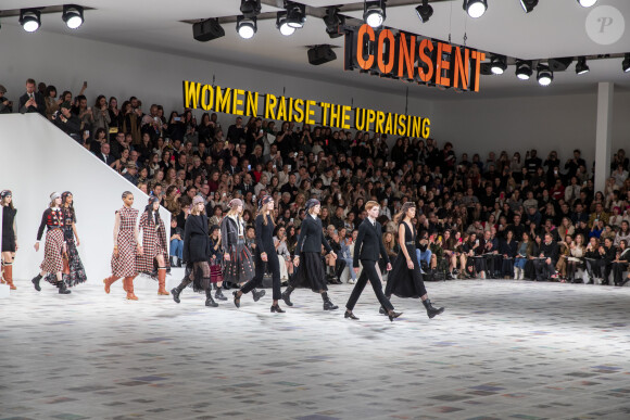 Défilé de mode prêt-à-porter automne-hiver 2020/2021 "Dior" à Paris. Le 25 février 2020 © Olivier Borde / Bestimage