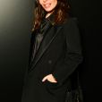 Elodie Bouchez assiste au défilé de mode Saint Laurent, collection prêt-à-porter automne-hiver 2020/2021, à la Tour Eiffel. Paris, le 25 février 2020.